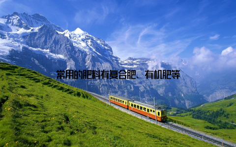 常用的肥料有复合肥、有机肥等