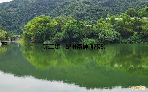 第二步, 是准备种植容器